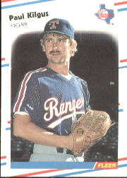 1988 Fleer Baseball Cards      471     Paul Kilgus